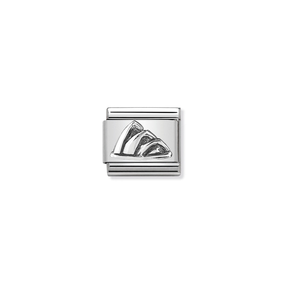 NOMINATION Composable Classic Link 330105/24 Opera House Relief in 925 Silver