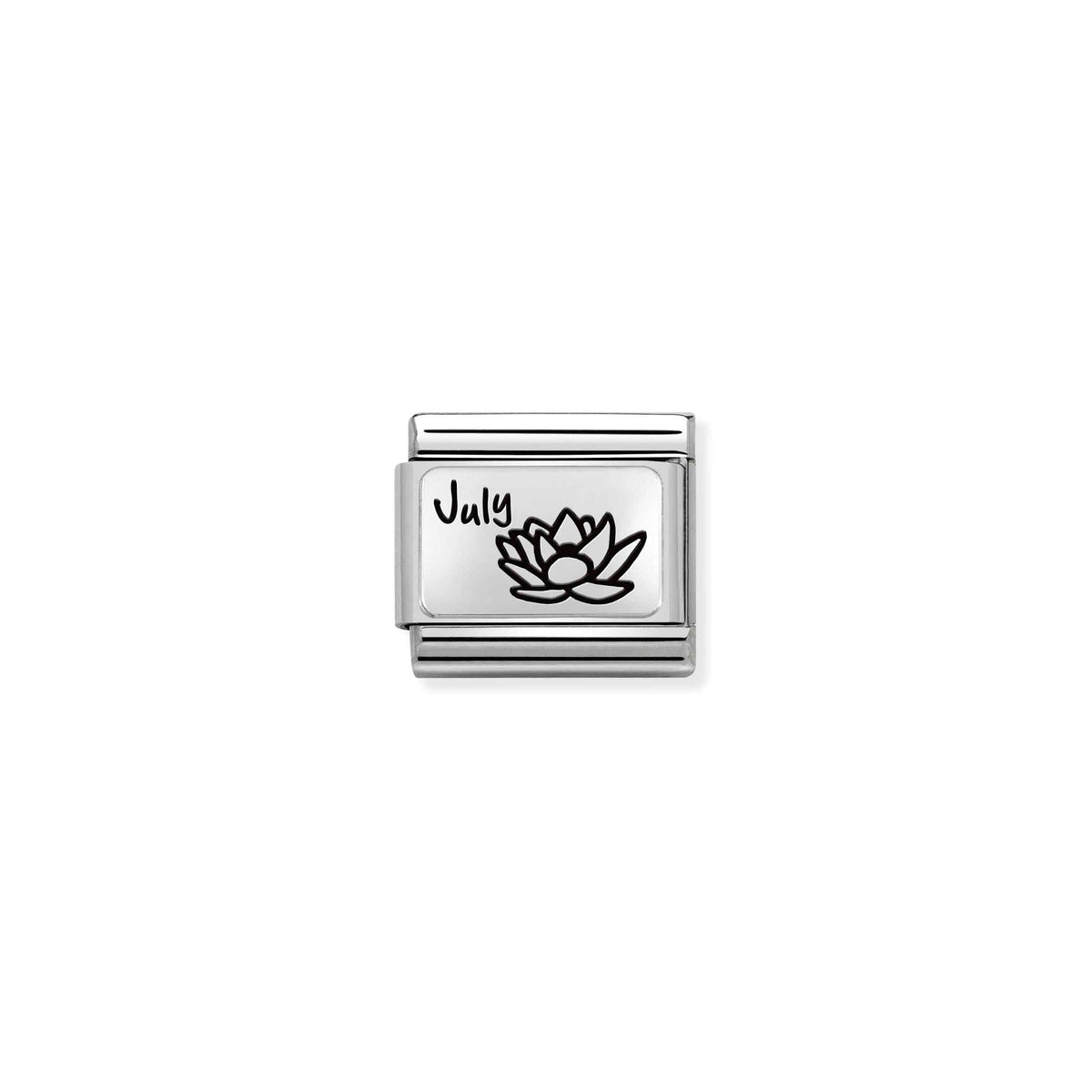 NOMINATION Composable Classic Link 330112/19 July Flower in 925 Silver