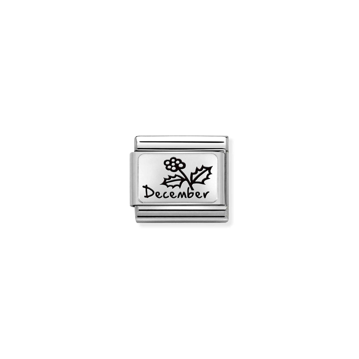 NOMINATION Composable Classic Link 330112/24 December Flower in 925 Silver