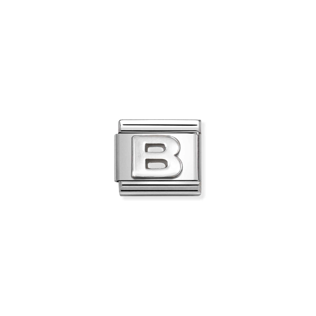 NOMINATION Composable Classic Link 330113/02 Letter B in 925 Silver