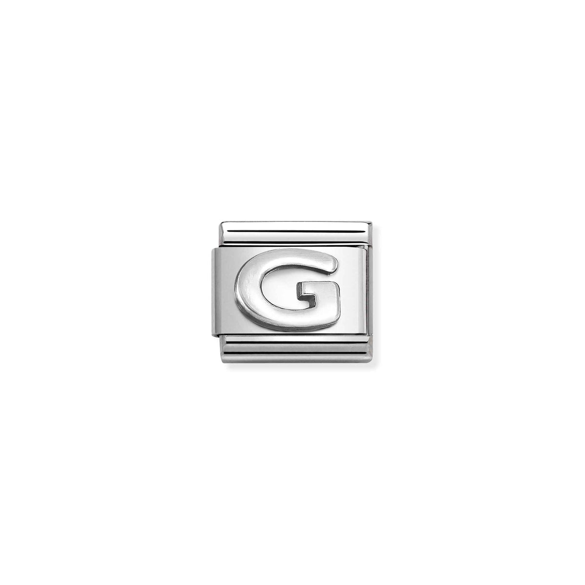 NOMINATION Composable Classic Link 330113/07 Letter G in 925 Silver