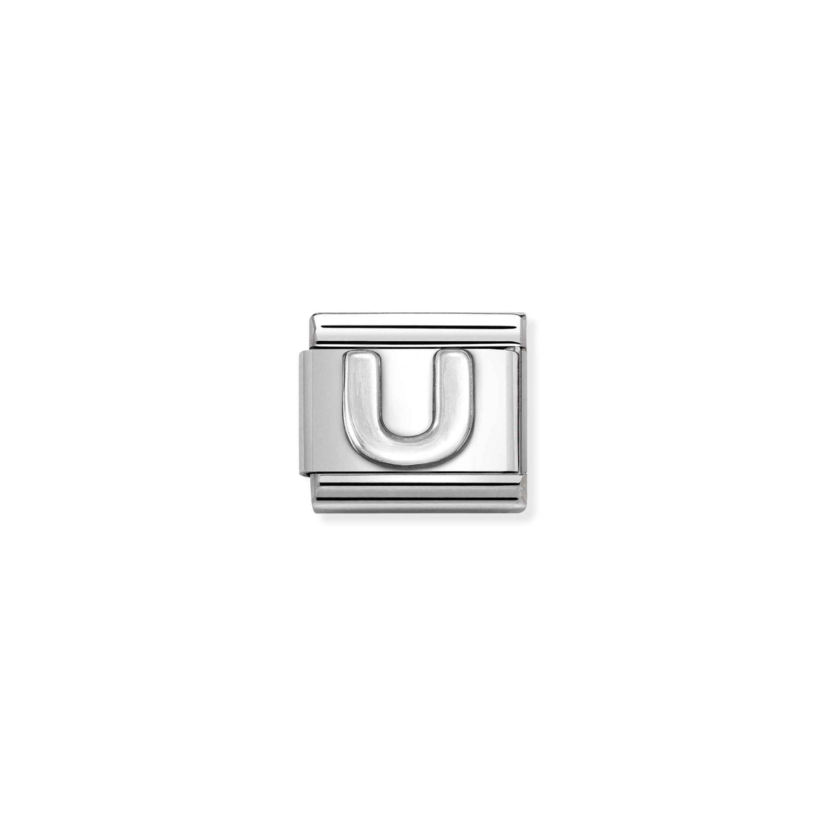 NOMINATION Composable Classic Link 330113/21 Letter U in 925 Silver