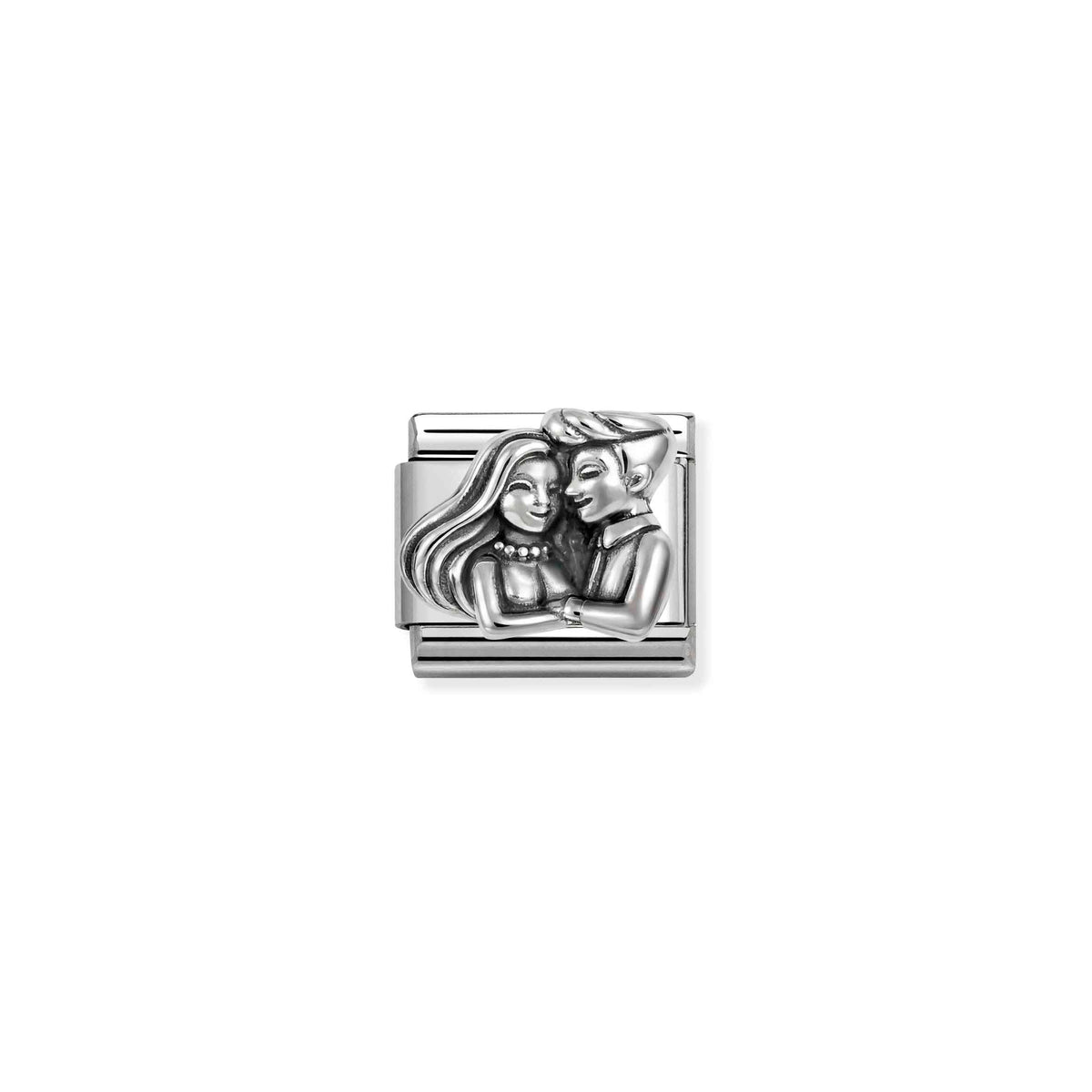 NOMINATION Composable Classic Link 330114/09 Couple in Silver