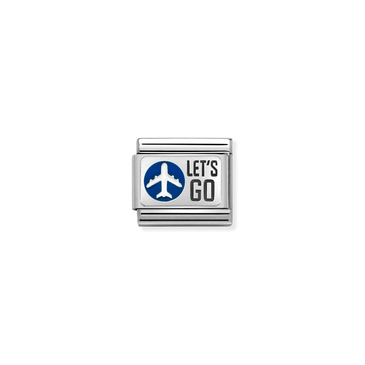 NOMINATION Composable Classic Link 330206/31 Plane in 925 Silver