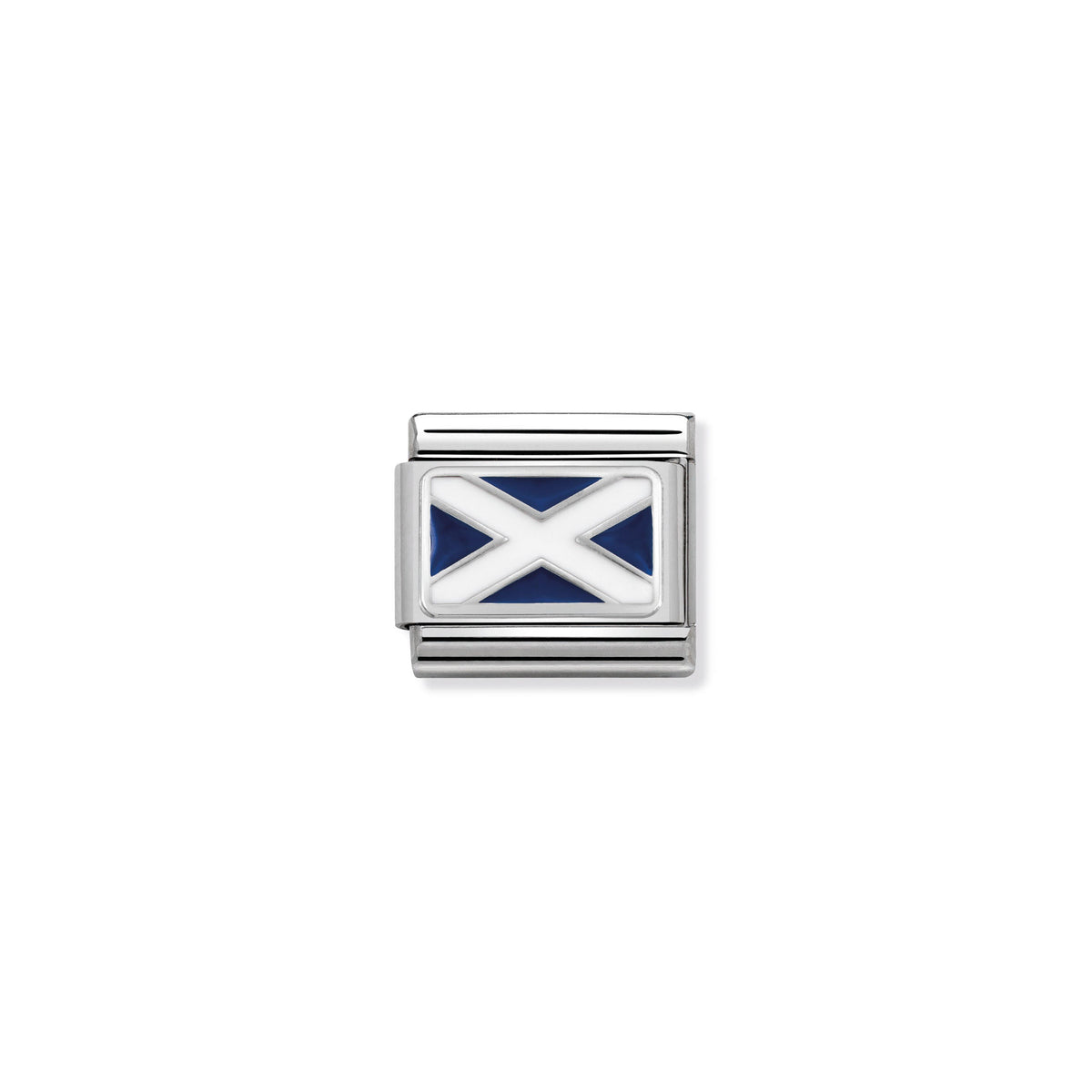 NOMINATION Composable Classic Link 330207/01 Scotland in Enamel & 925 Silver