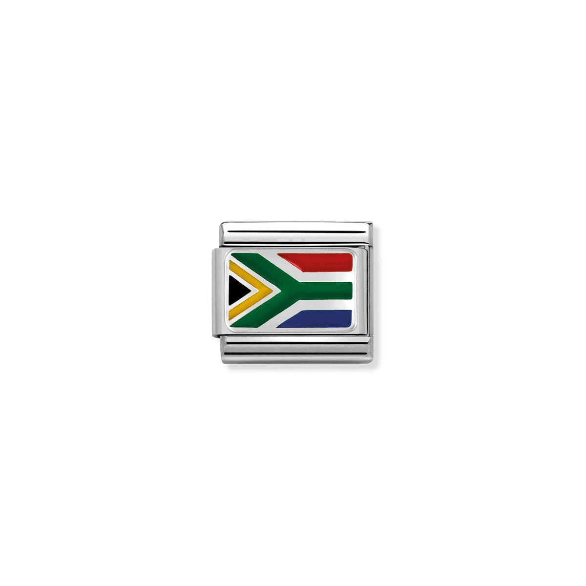 NOMINATION Composable Classic Link 330207/05 South Africa in Enamel & 925 Silver