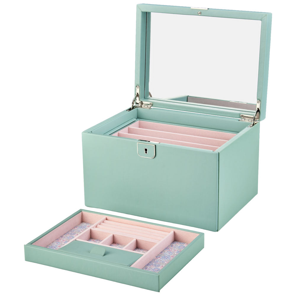 WOLF x Liberty Large Jewellery Box - Sage