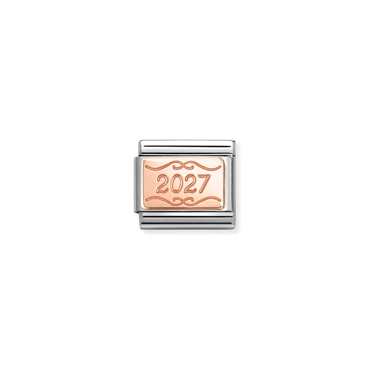 NOMINATION Composable Classic Link 430101/58 2027 in 9ct Rose Gold