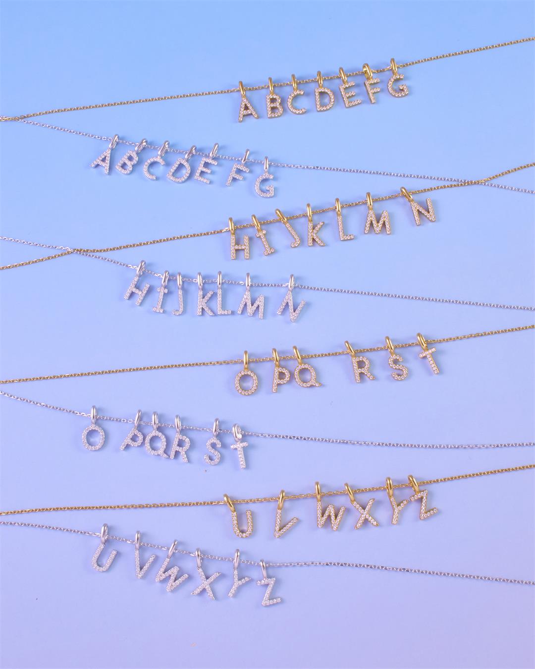 Ania Haie Silver Letter Y Initial Necklace