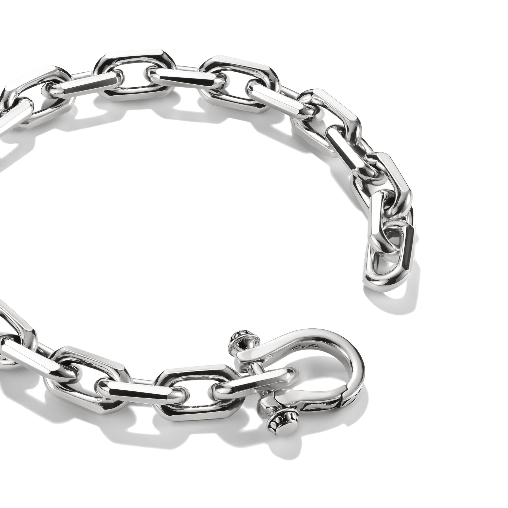 THOMAS SABO Link Bracelet with Horseshoe Clasp