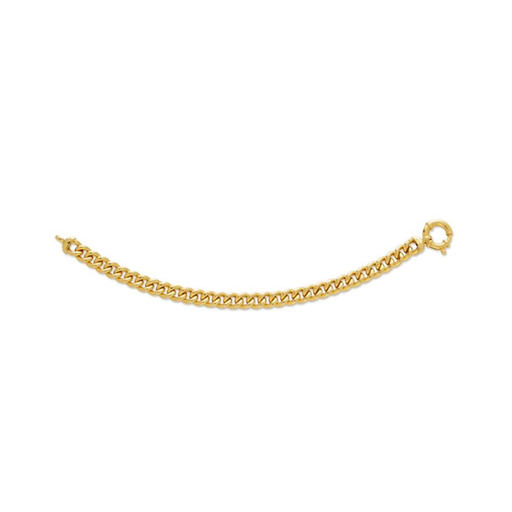 9Ct Gold Silver Filled Curb Bracelet
