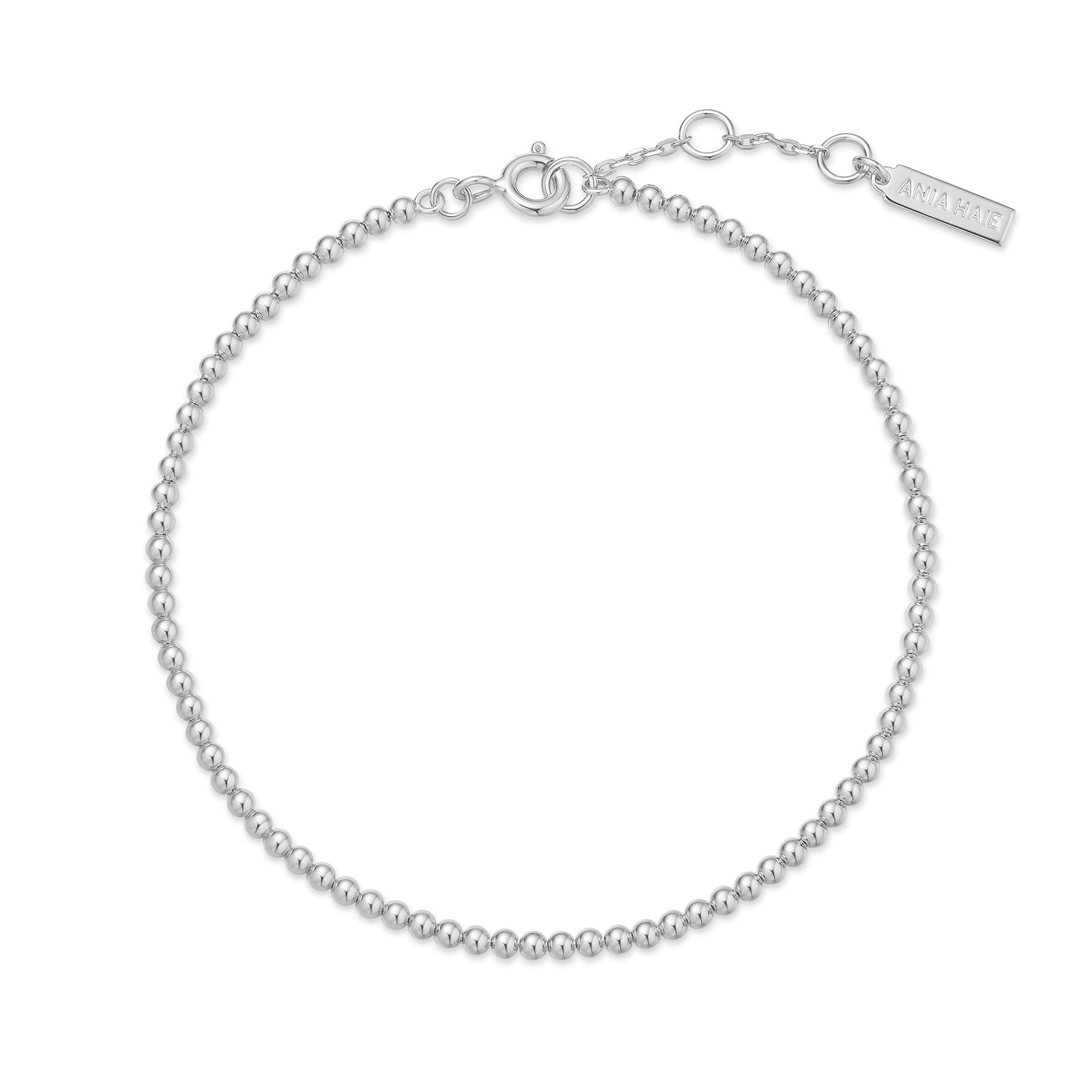 Ania Haie Silver Beaded Bracelet