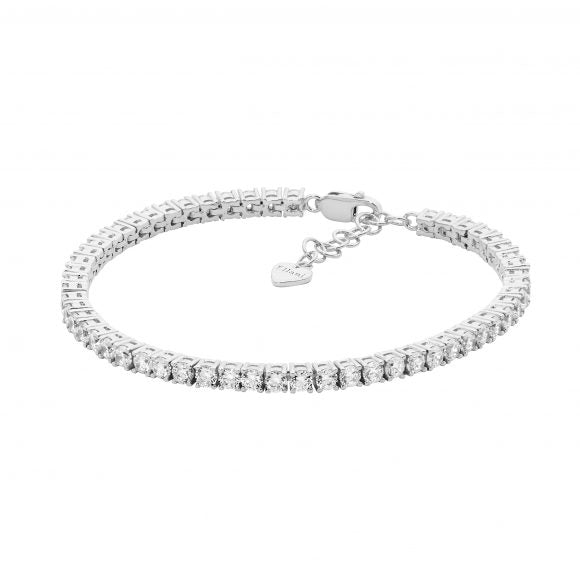 Sterling Silver Cubic Zirconia Tennis Bracelet