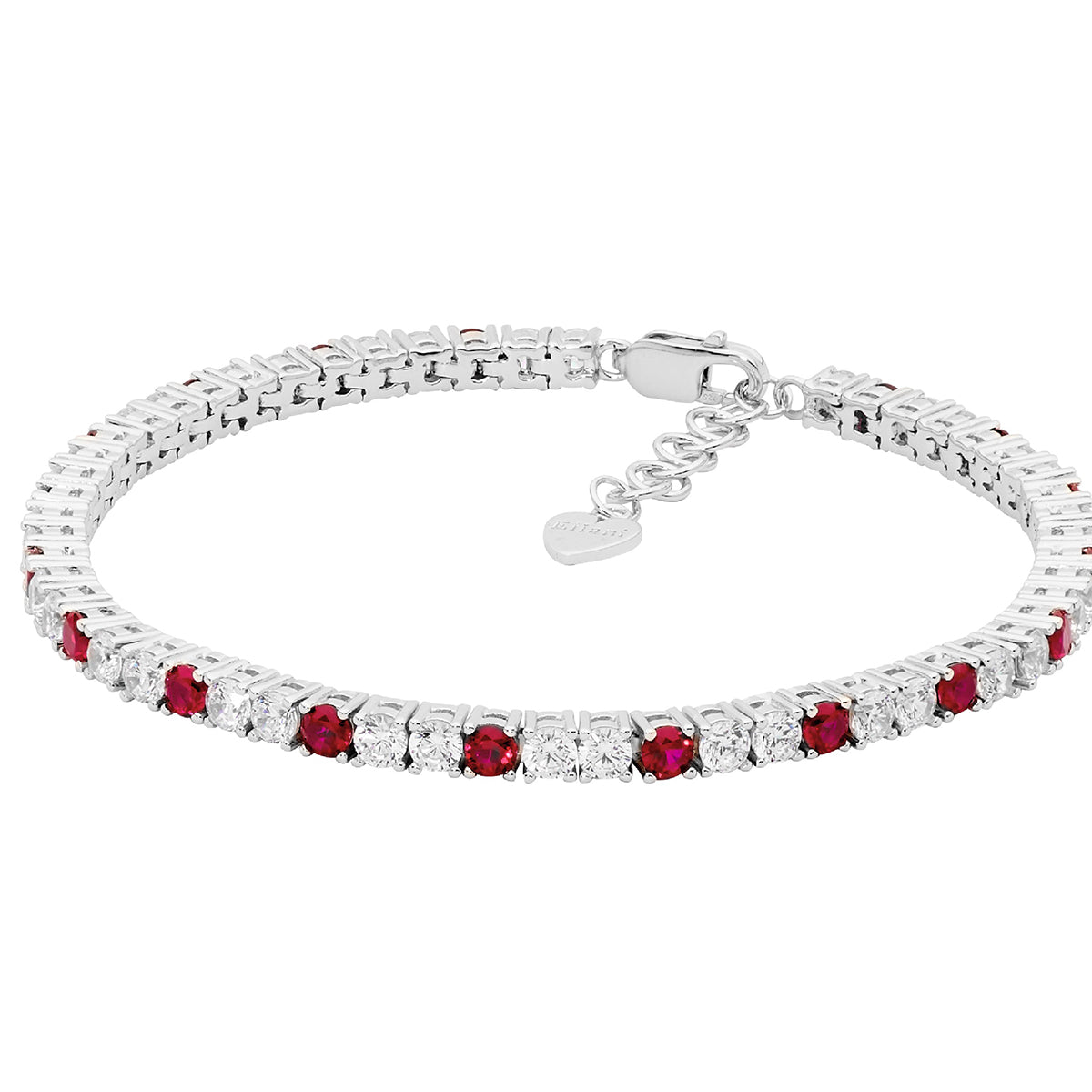 Sterling Silver Cubic Zirconia Tennis Bracelet