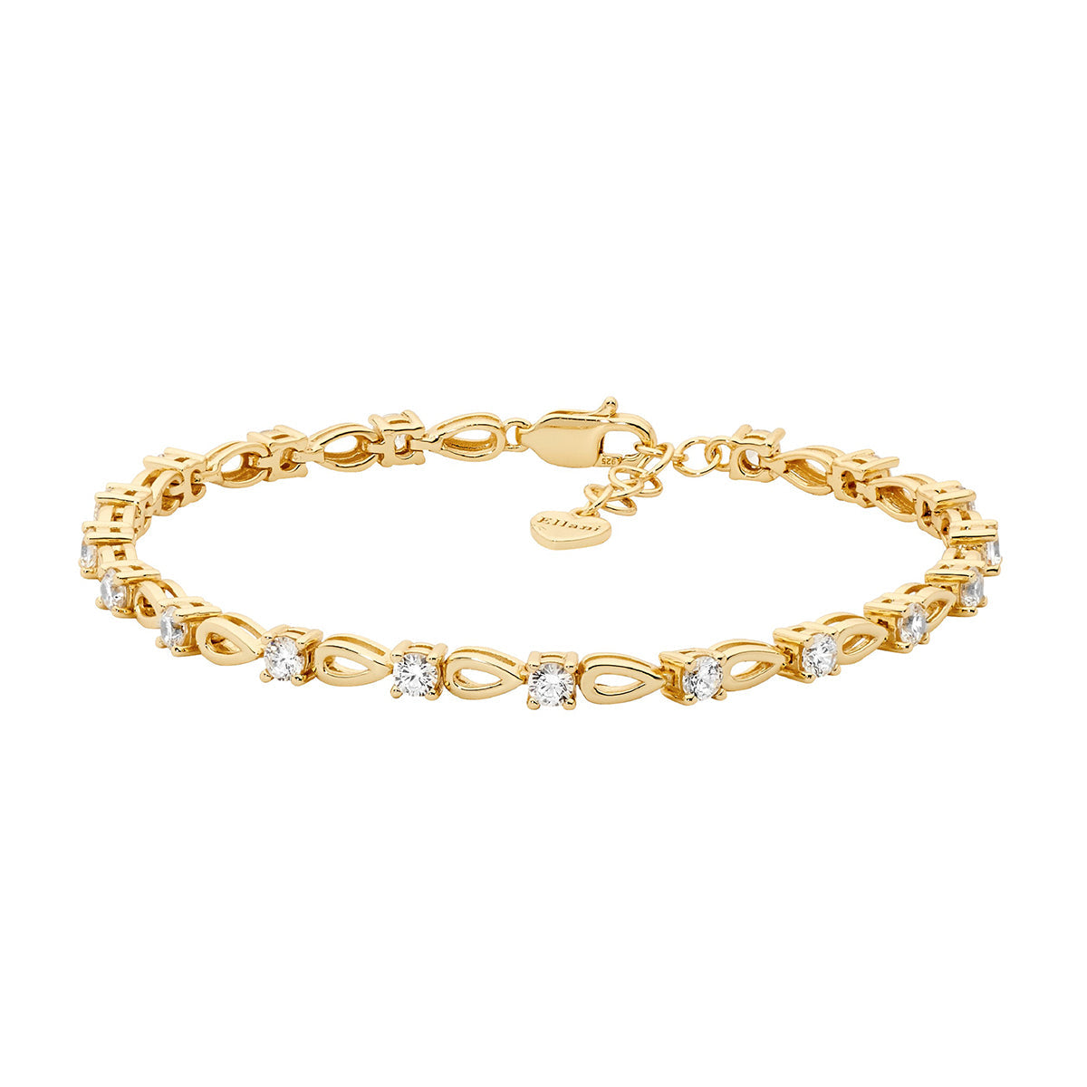 Sterling Silver Cubic Zirconia Bracelet