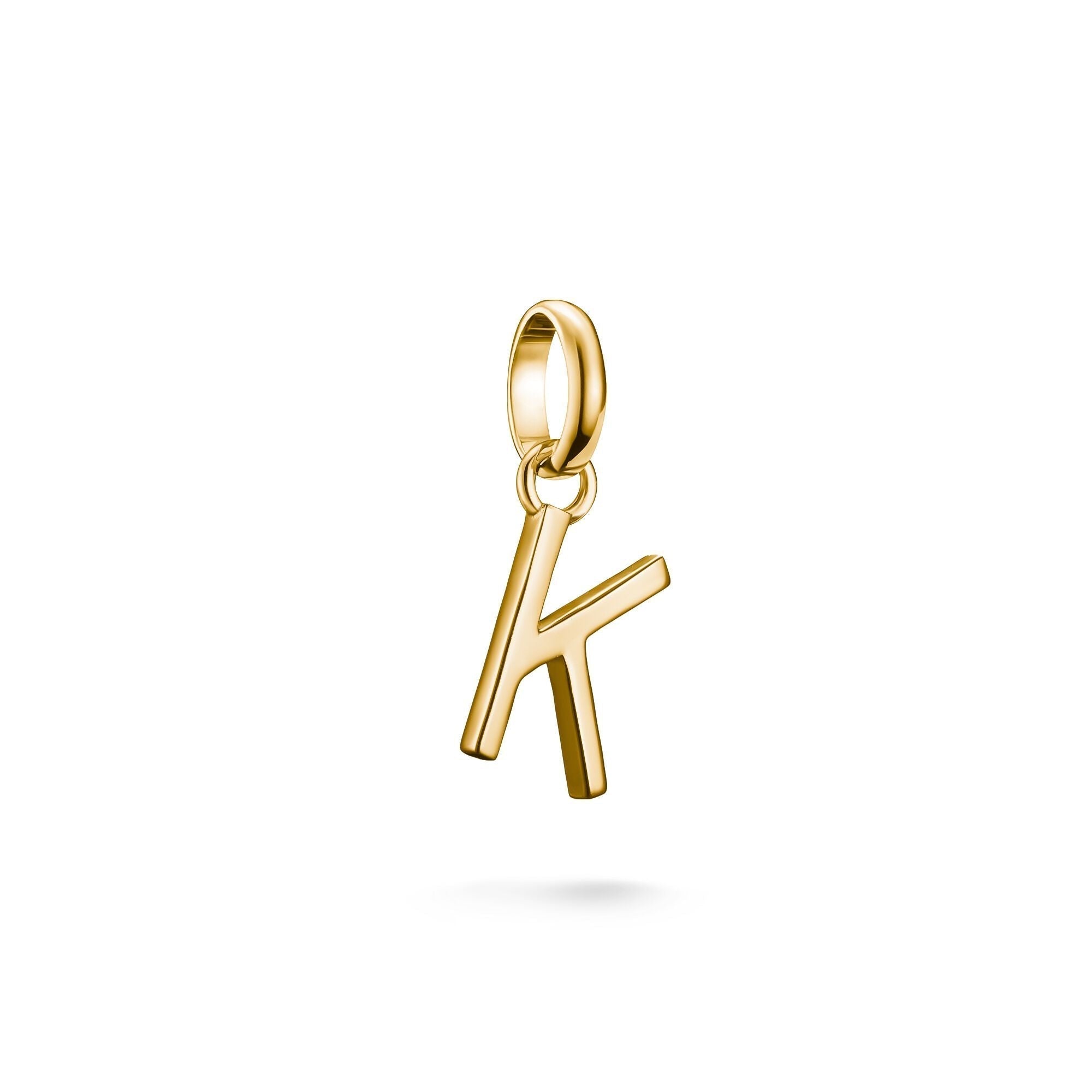 THOMAS SABO Connect Charm letter K Gold