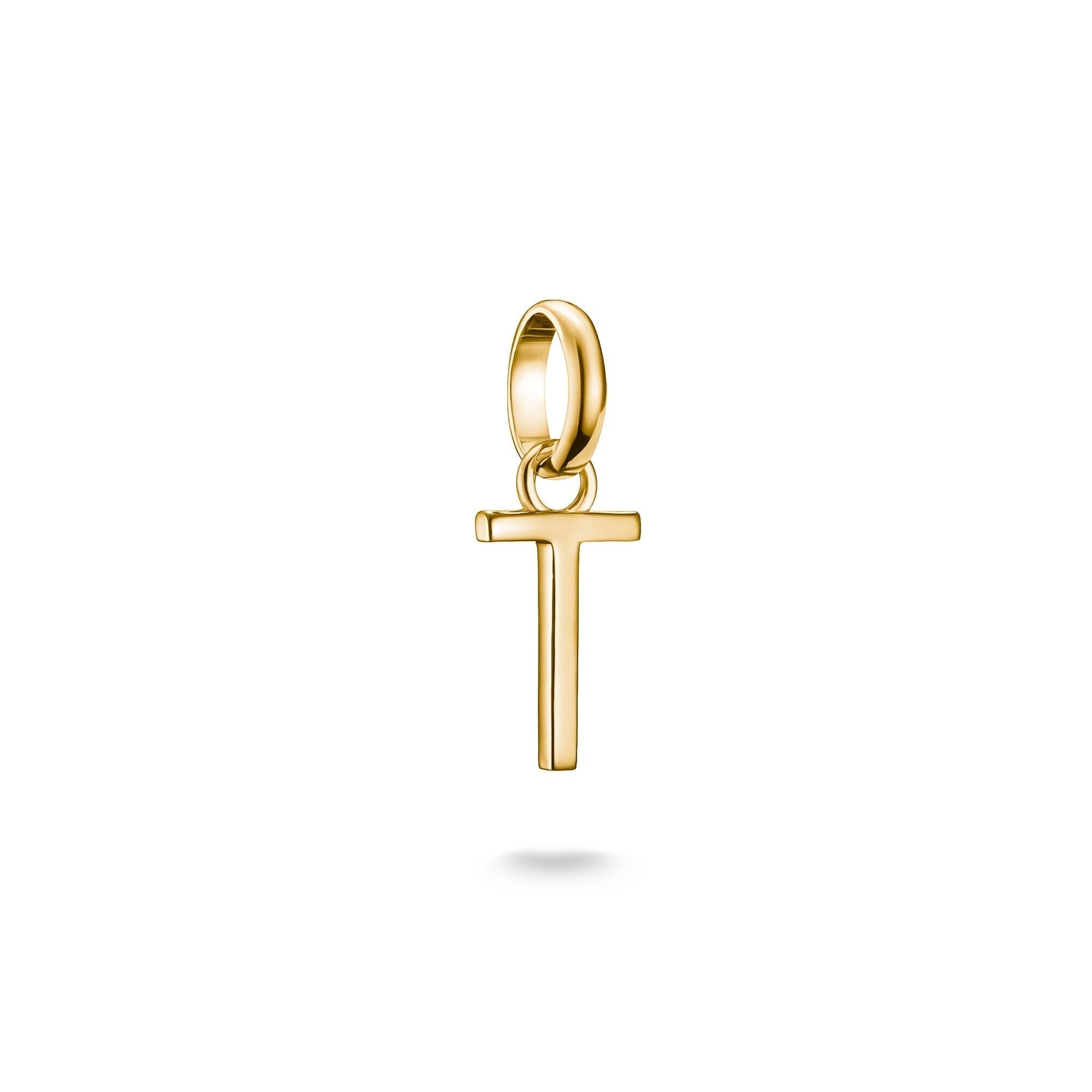 THOMAS SABO Connect Charm letter T Gold