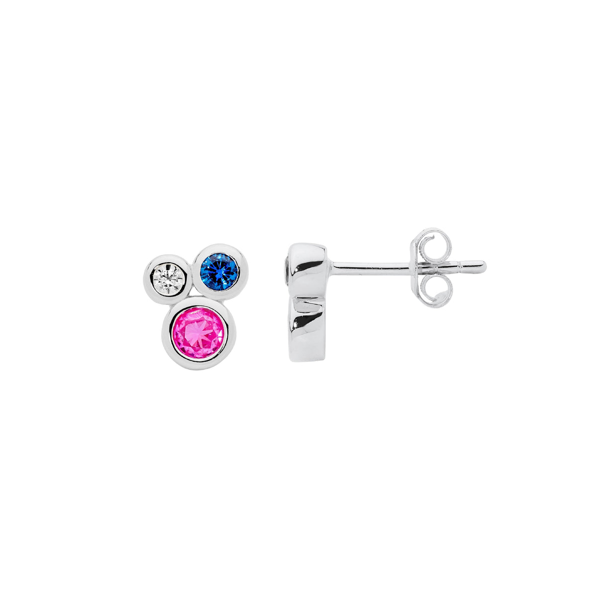Sterling Silver Cubic Zirconia Earrings