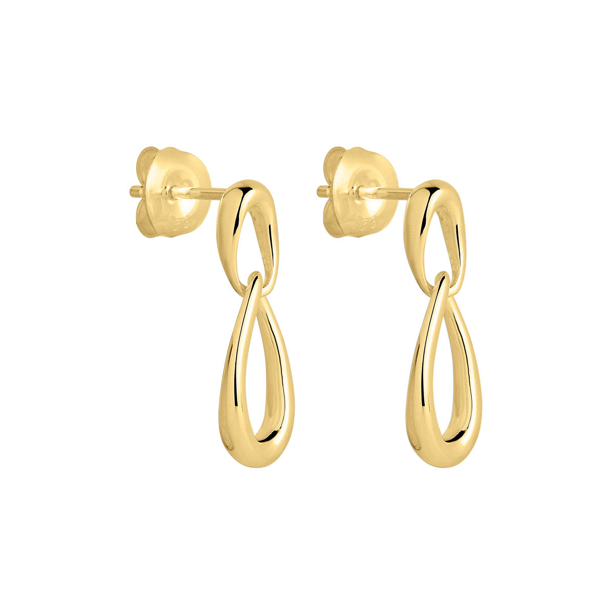 NAJO Vivante Yellow Gold Petite Earrings