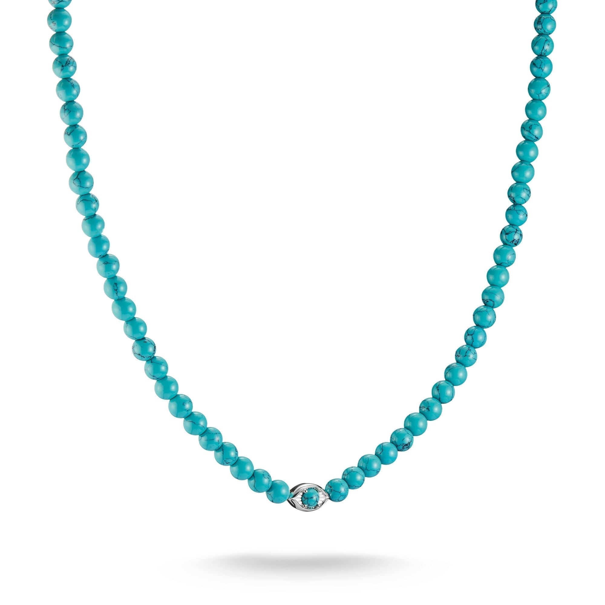 THOMAS SABO Turquoise Eye Bead Necklace