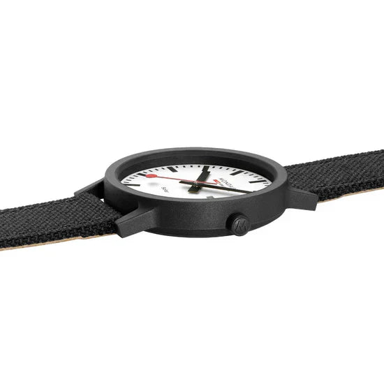 Mondaine Essence Solar Black 41mm Watch - MS1.41910.LB