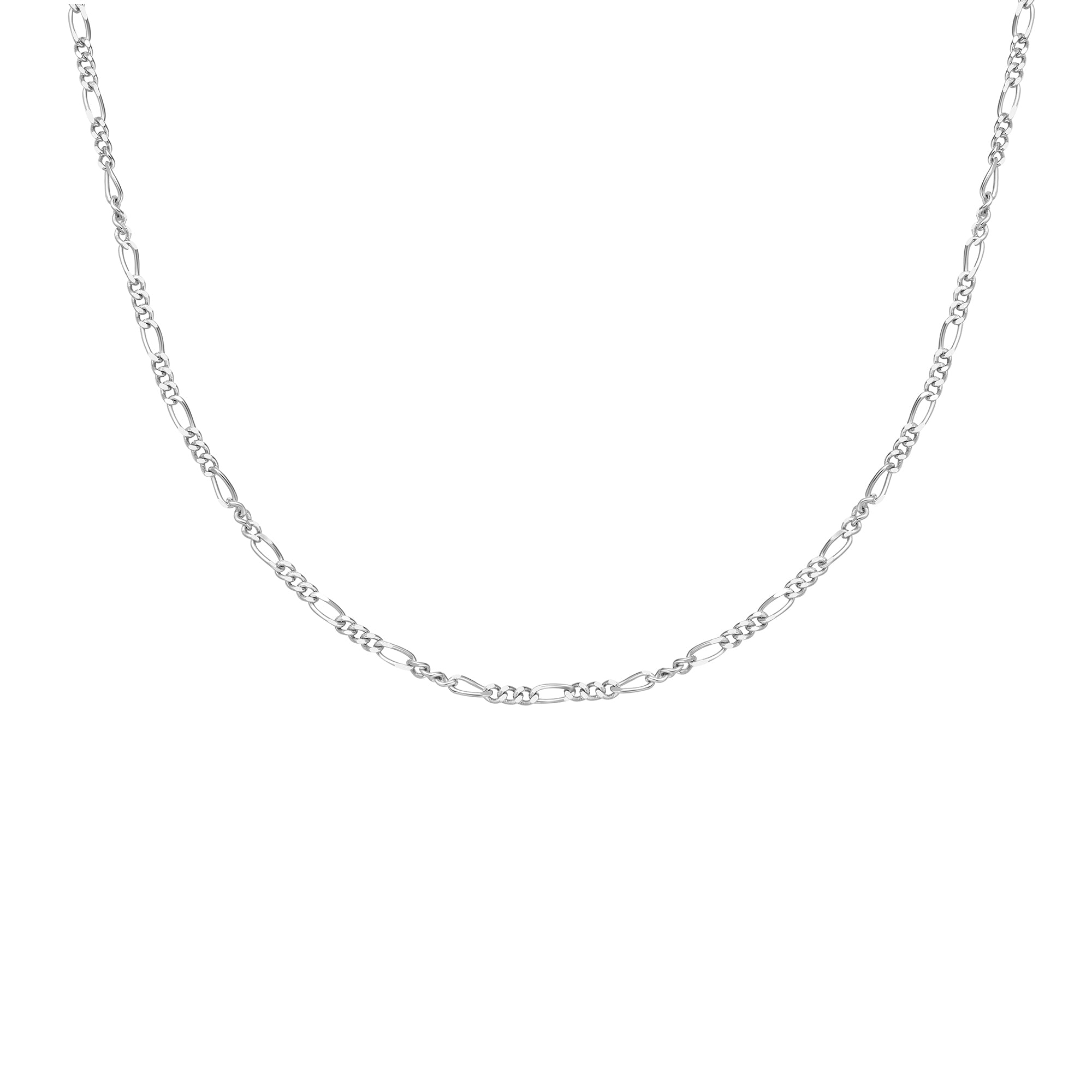Ania Haie Silver Filia Curb Chain Necklace