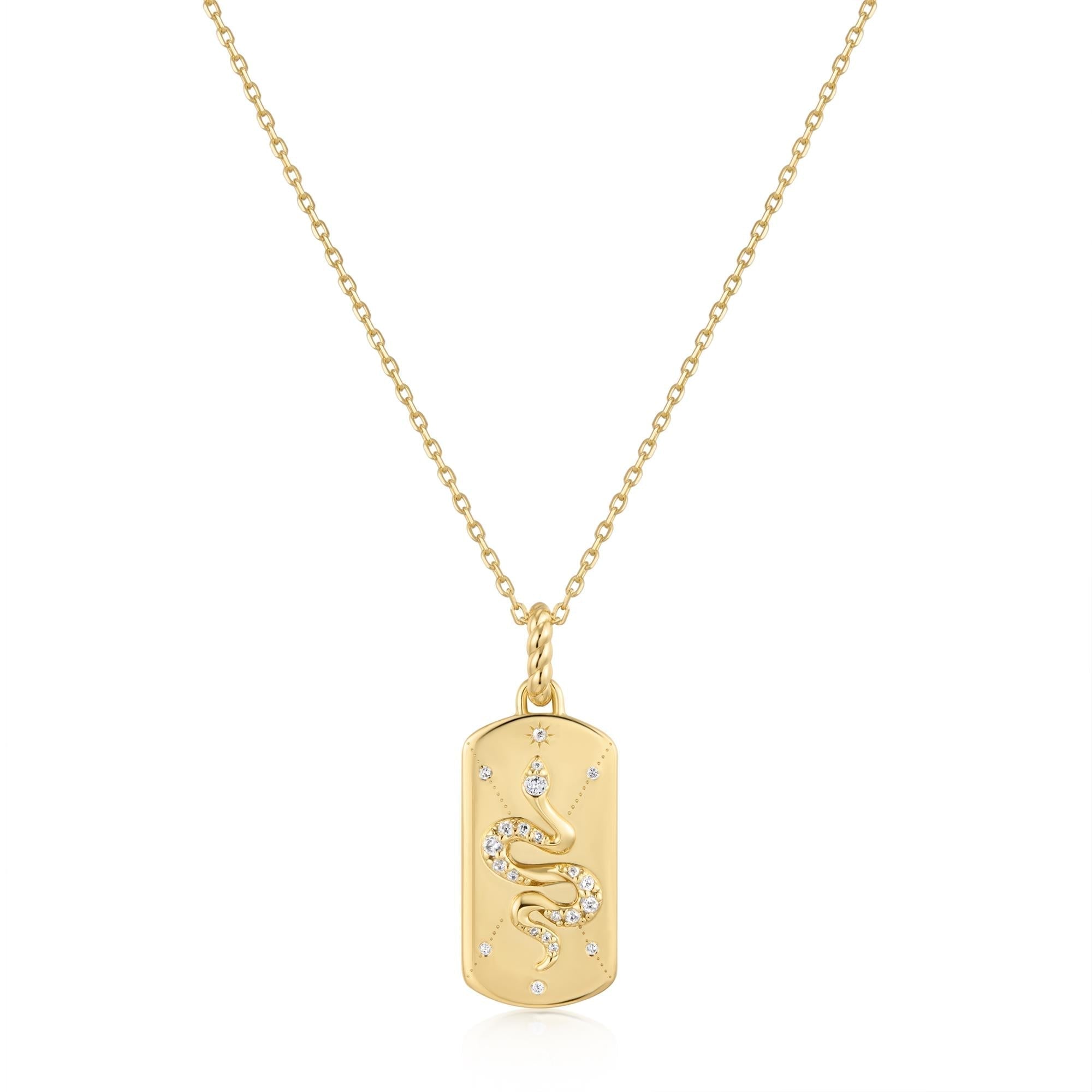 Ania Haie Gold Serpent Necklace