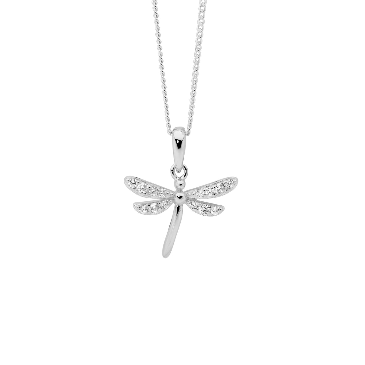 Sterling Silver Cubic Zirconia Pendant