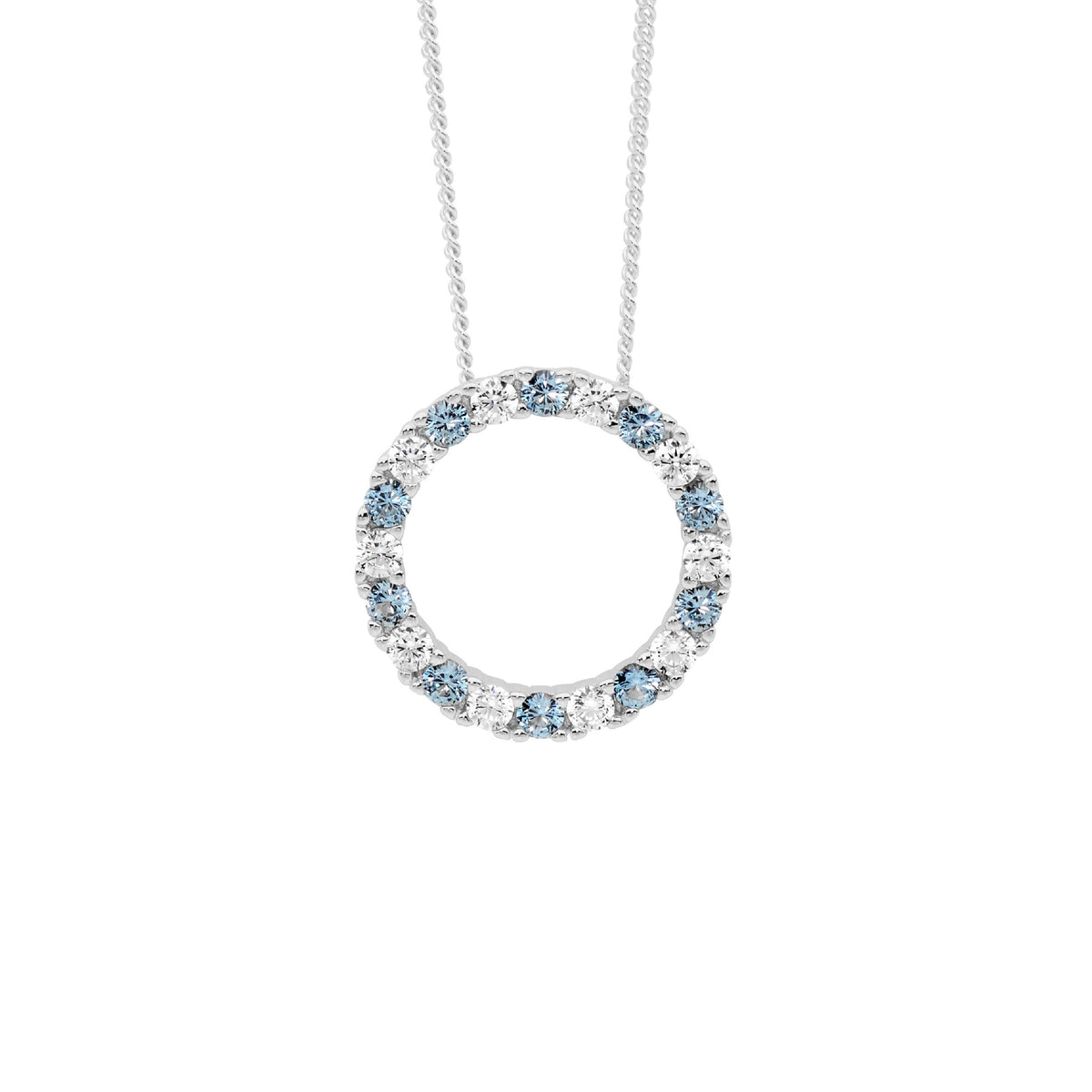 Sterling Silver Cubic Zirconia Pendant