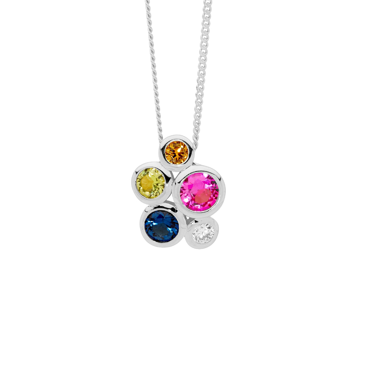 Sterling Silver Cubic Zirconia Pendant