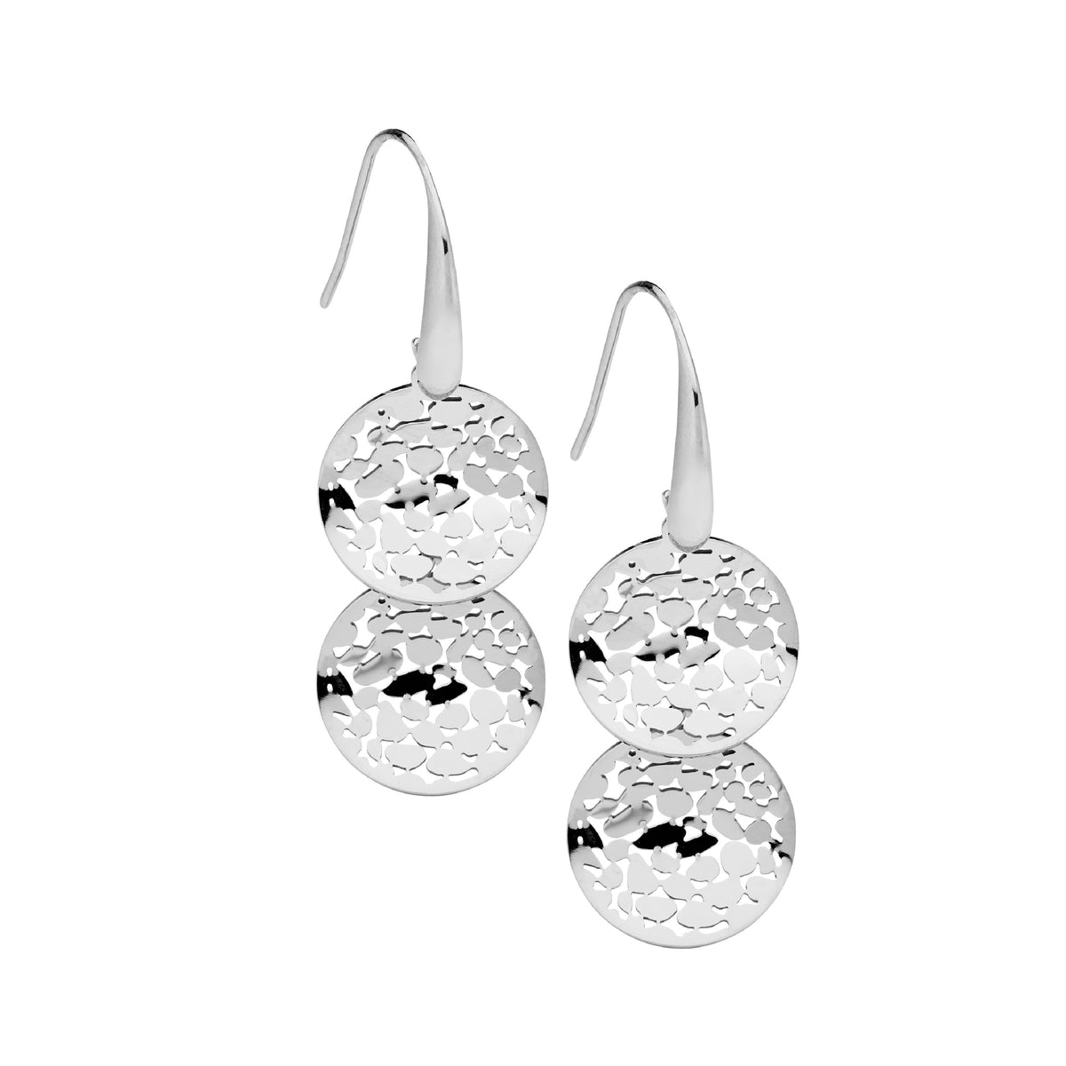 Stainless Steel Drop Earrings