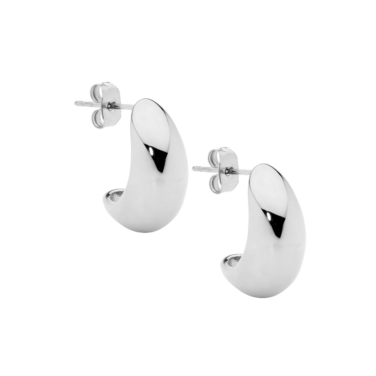 Stainless Steel Drop Earrings