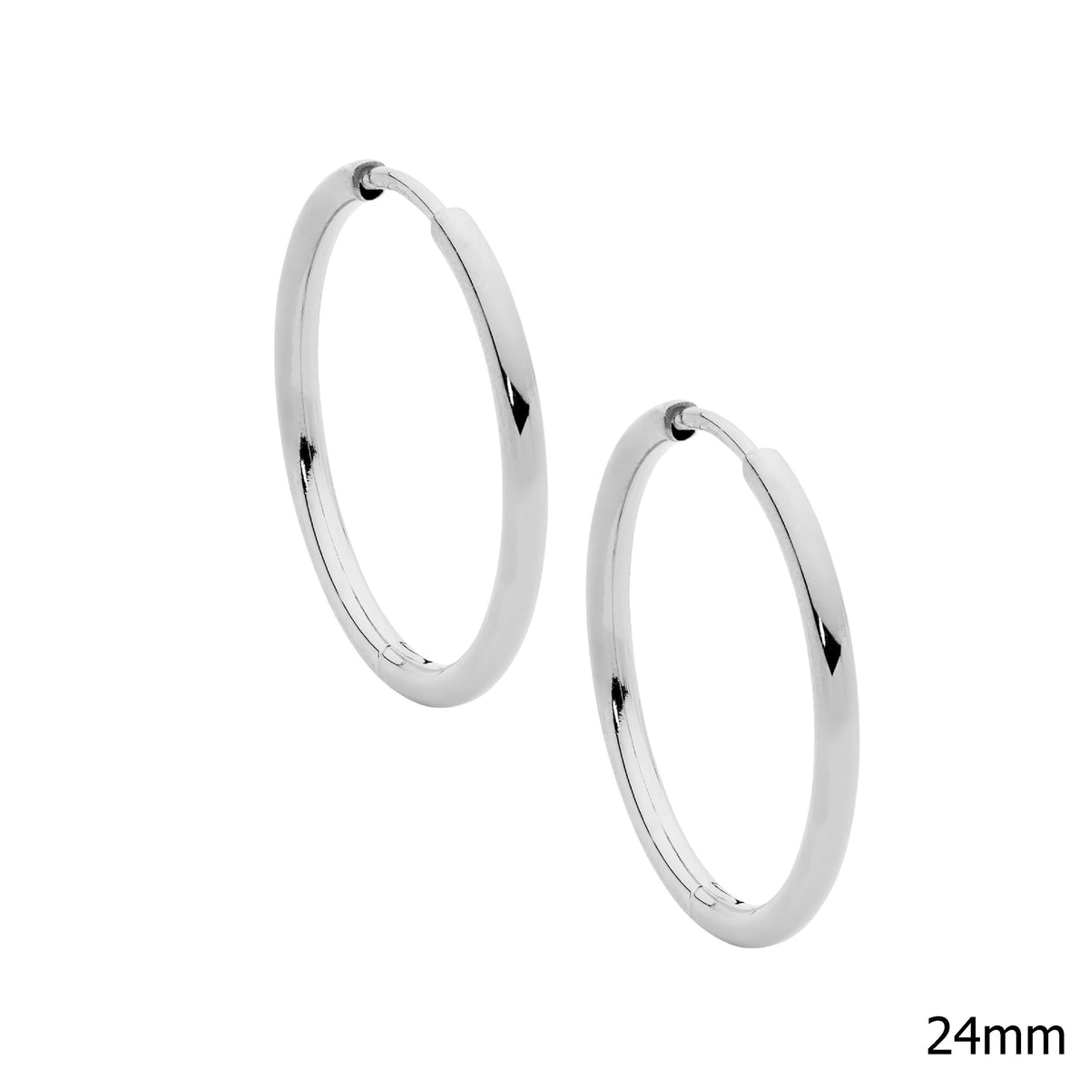 Stainless Steel Hoop Earrings