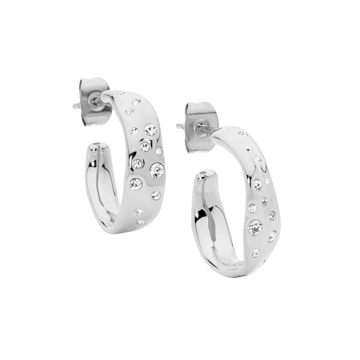 Stainless Steel Hoop Earrings