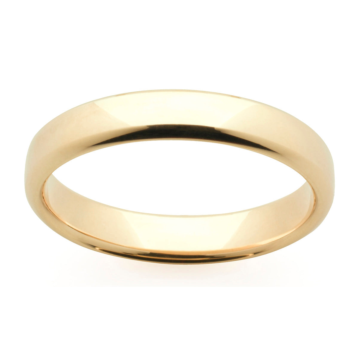 9ct Yellow Gold Ellipse Shape Ring