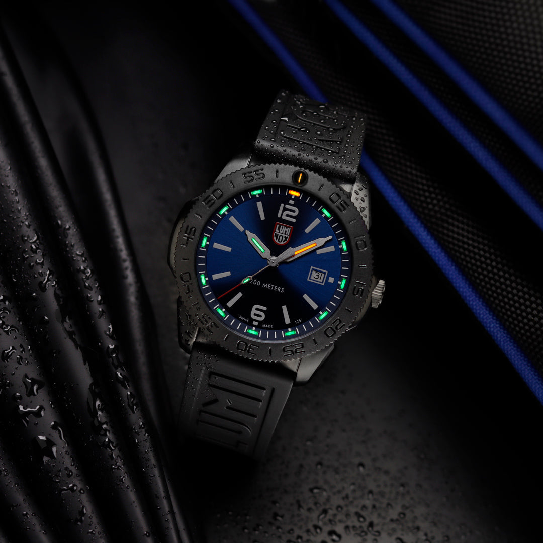 Luminox Pacific Diver Blue Dial Black Steel 44mm Watch - XS.3123.B