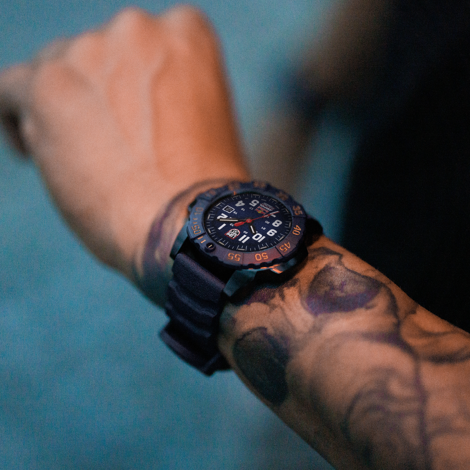 Luminox Red Bull Racing Navy SEAL 46mm Men's Watch - XS.3501.ARB.N