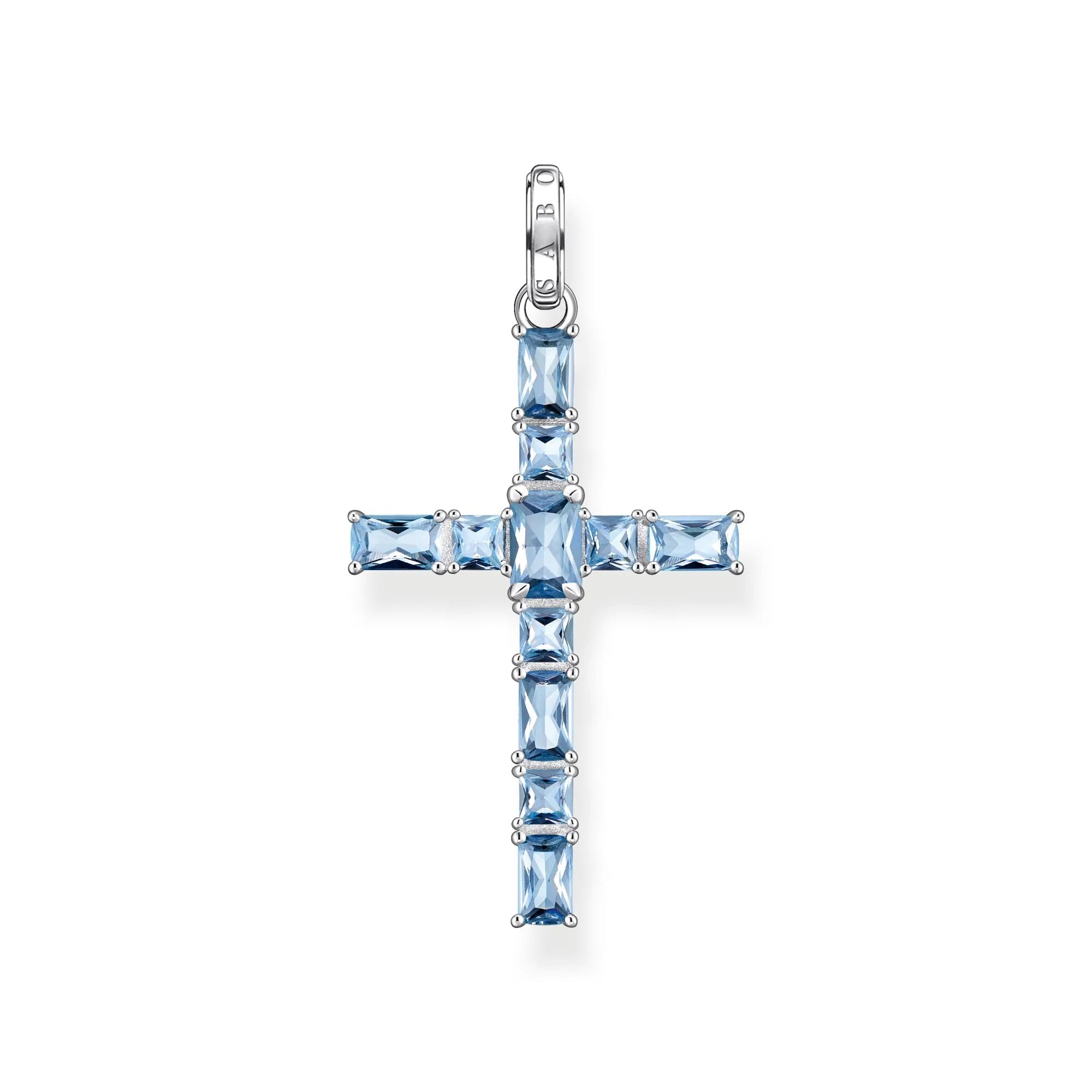 THOMAS SABO Heritage Aqua Cross Pendant