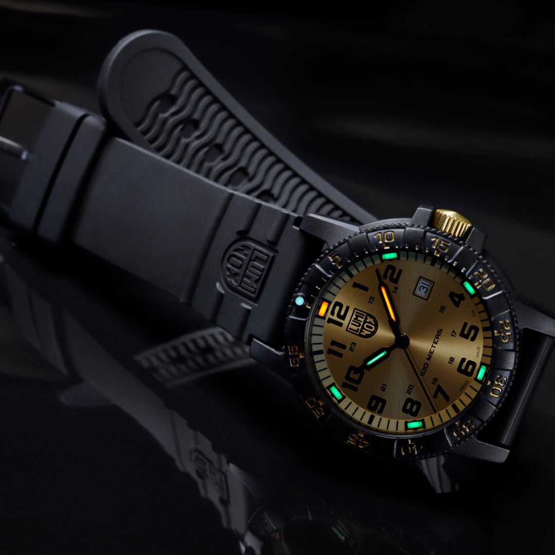 Leatherback Sea Turtle Gold Edition Watch - 0325